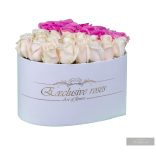 Exclusive Roses SZÍV alakú box