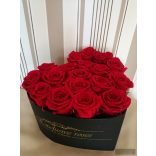 Exclusive Roses Örök Rózsa Szív alakú boxban