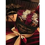 Exclusive Rózsa box Red  & Gold 19 szál