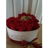 Exclusive Roses Örök rózsa SZÍV alakú box