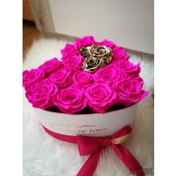 Exclusive Roses  Örök Rózsa Szív alakú Box